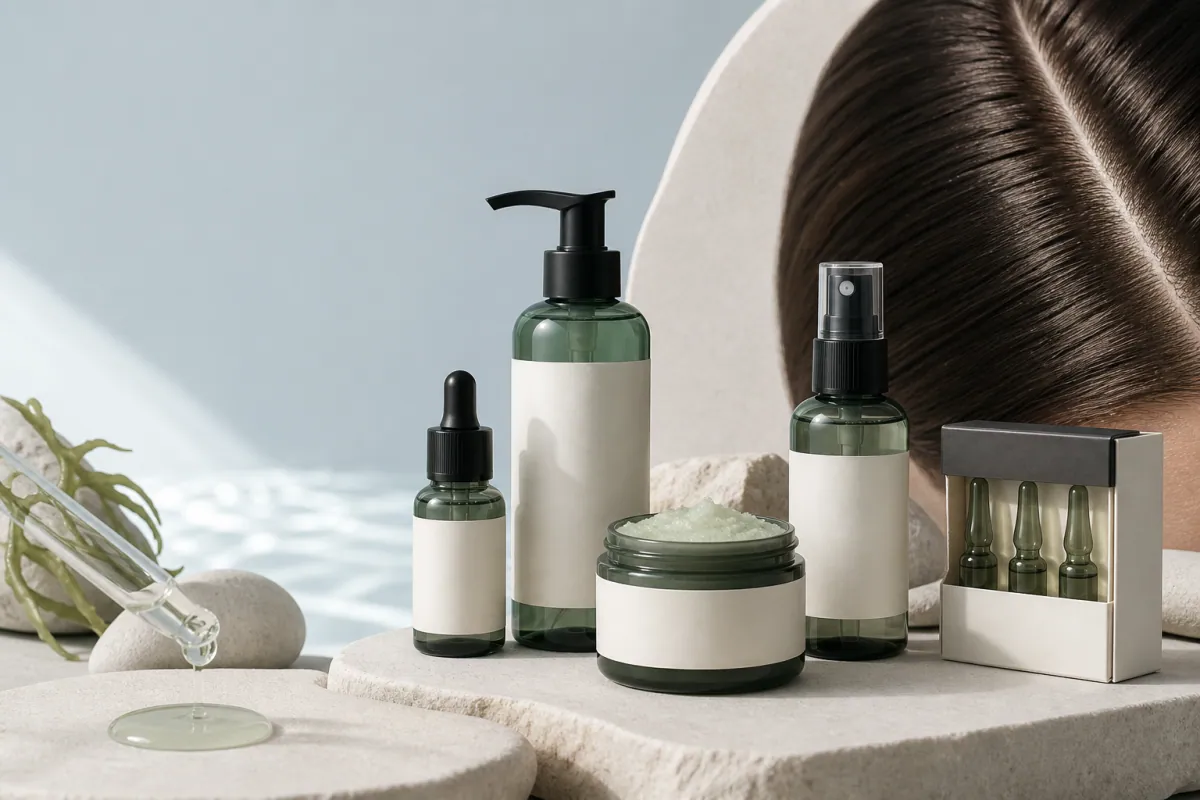 Private label scalp care range